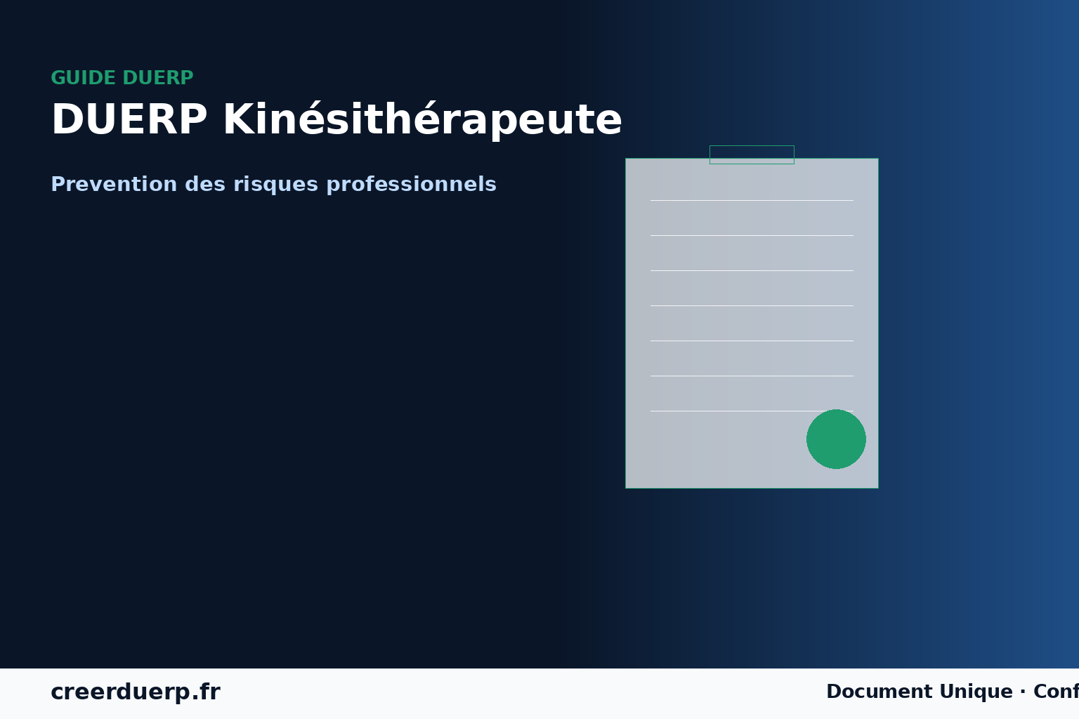 Risques professionnels Kinésithérapeute — prevention des risques professionnels